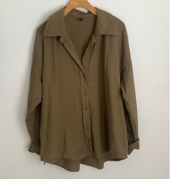 Monrow oversized button down size‎ medium - Picture 1 of 6